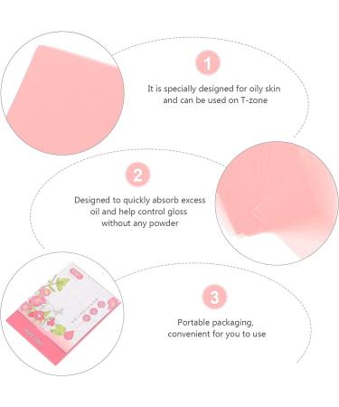 Minkissy Oil Absorbing Sheets (Pink x3pcs) - 30 Boxes Oil Blotting Sheets for Face - Oily Skin Care Solution - Buy Online on GoSupps.com