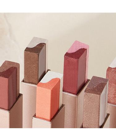 Hiccup Twotone Eyeshadow Modification Eyeshadow Gradient Pearl Shadow Matte Waterproof Shimmer Eyeshadow Stick with Dual Colors Velvet Eyeshadow Powder for Beginners 01 - Buy Online on GoSupps.com