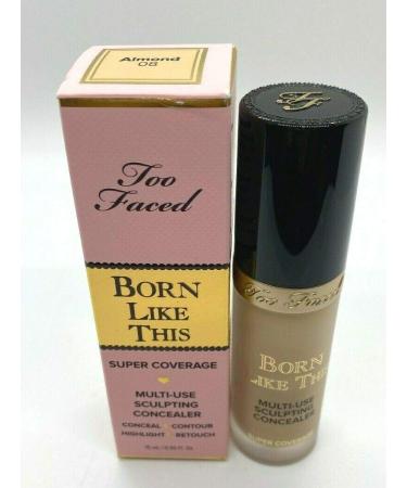 TOO FACED BORN LIKE THIS SUPER COVERAGE MULTI-USE SCULPTING CONCEALER - 08 ALMOND