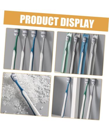 Beaupretty 4-Piece Men's Toothbrush Set - Large Head Manual Travel Toothbrushes for Effective Cleaning - Buy Online on GoSupps.com