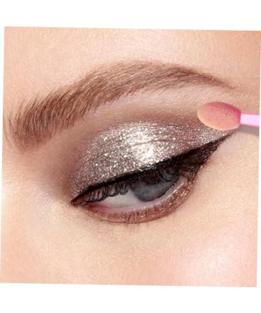 WOONEKY 50pcs Double Ended Eyeshadow Brush Eyeshadow Kit Eye Primer Brush Eye Makeup Brush Pink Emulsion - Buy Online on GoSupps.com