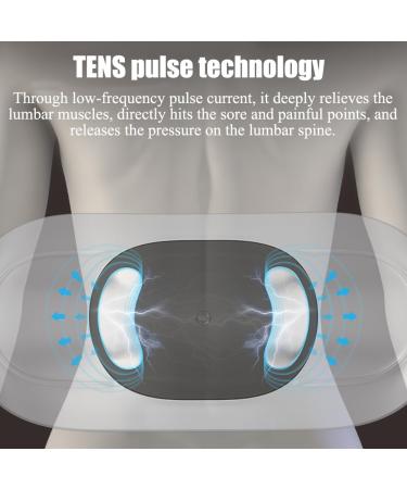 RKXKJ Electric Backer - Lumbar Spine Relaxation | 2 Modes 3 Hot Compress Levels & Vibration | TENS Pulse & Airbag Function - Buy Online on GoSupps.com