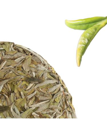 Th blanc alpin s ch au soleil g teau au th blanc Fuding th 300g