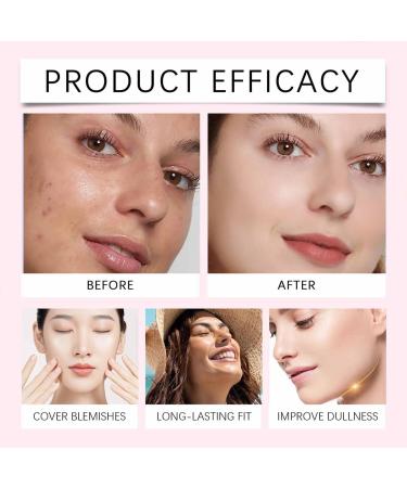 SHENGZE Peptide Bounce Foundation HydratingPeptide Bounce Balm FoundationAge Defying Foundations for Mature SkinMedium Buildable CoverageBlur Fine LinesSmooths Texture Tvory White 1 Tvory White 1 - Buy Online on GoSupps.com