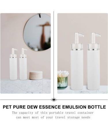 FRCOLOR 2pcs 200ml Plastic Pump Dispenser Bottles for Lotion Massage Oil Shampoo Empty Containers Refillable Liquid Accessories - Buy Online on GoSupps.com