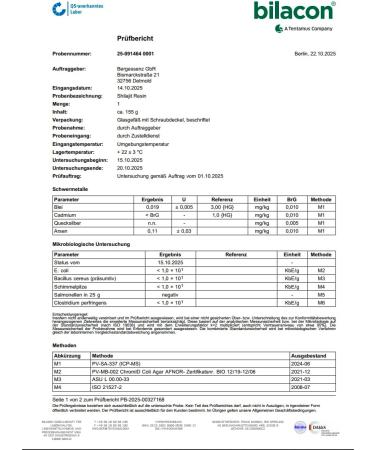  Bergessenz Shilajit Original Mumijo | Wild Collection | 30g Glass | Made in Germany | Lab Tested | +73% Fulvic Acid - Buy Online on GoSupps.com