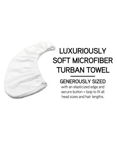 Iles Formula Hair Towel White - Quick-Dry Luxury for All Hair Types | Shop Internationally - Buy Online on GoSupps.com
