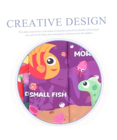 Shop Abaodam 2ST Fabric Book - Baby Sensory Storybook & Toddler Learning Toys | Soft Touch Children's Toys for Girls - Buy Online on GoSupps.com