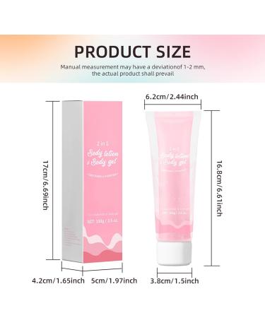  wiroouia Moisturizing Body Lotion - Nourishing Skin Care - Natural Body Cream For Women Travelers Active Women Daily and Nighttime Routine - Buy Online on GoSupps.com