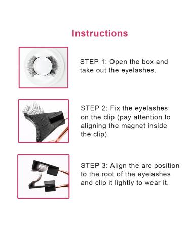 Luminaire Layla Magnetic Lashes - 3 Pairs Natural Look Ice Silk Hand Hair - Buy Online on GoSupps.com