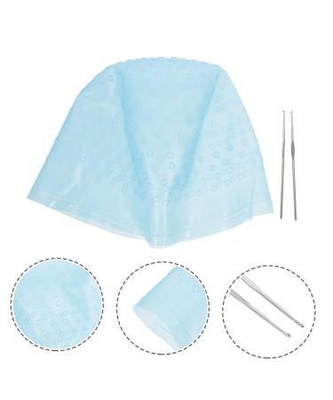 Didiseaon Hair Highlighting Kit - 1 Set Color Highlighter Cap Conditioning Cap Crochet Hooks & Mixer Bowl for Stunning Hair Highlights - Buy Online on GoSupps.com