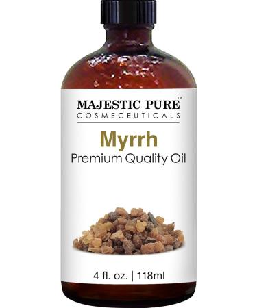 Majestic Pure Myrrh Oil 4 Fl Oz - Premium Quality Essential Oil - Buy Online on GoSupps.com