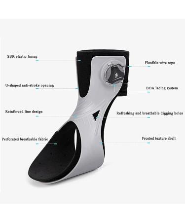 Ankle Foot Orthosis for Drop Foot | Adjustable Stabiliser for Flaccid Foot | Left Small Size Support - Buy Online on GoSupps.com