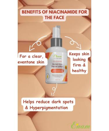 Enam Niacinamide Radiant Glow Face Lotion - Brightening & Hydrating - Shop Internationally - Buy Online on GoSupps.com