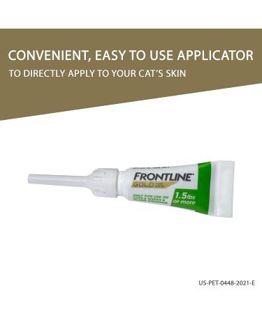 Frontline Gold for Cats - 3 Count Flea and Tick Spot Treatment - Buy Online on GoSupps.com