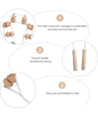 Exceart Neck & Back Massager - Portable Muscle Roller & Trigger Point Massage Tool for Relaxation | International Shipping - Buy Online on GoSupps.com