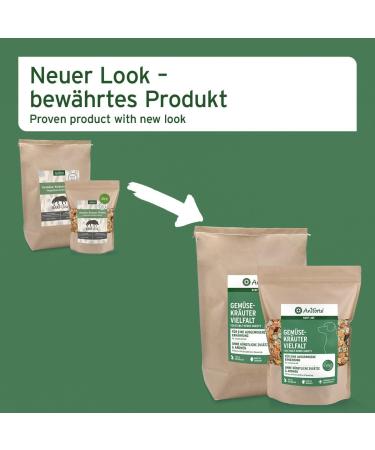 AniForte Barf Additive for Dogs - Vegetable Variety - 5 kg - Natural Product Barf Food Supplement Grain Free Gluten Free Flakes Without Artificial Additives 100% Natural Supplement - Buy Online on GoSupps.com