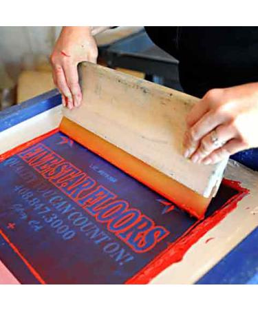 75 Durometer 9.4 Wooden Screen Printing Squeegee - Ink Scraper for Screen Print - Buy Online on GoSupps.com
