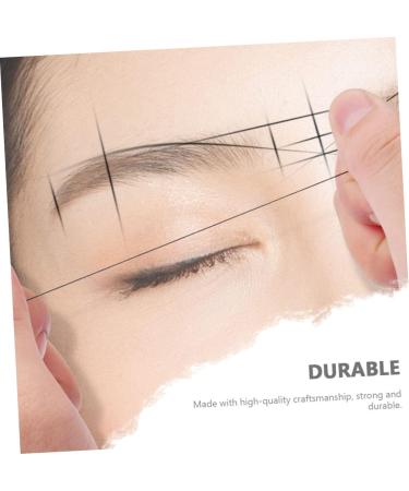 Didiseaon 14 pcs Symmetrical Marking Eyebrows Salon Mapping Pre Makeup Eyebrow Ink Beauty Thread Tattoos 7.5x4.5cmx7pcs Brownx7pcs - Buy Online on GoSupps.com