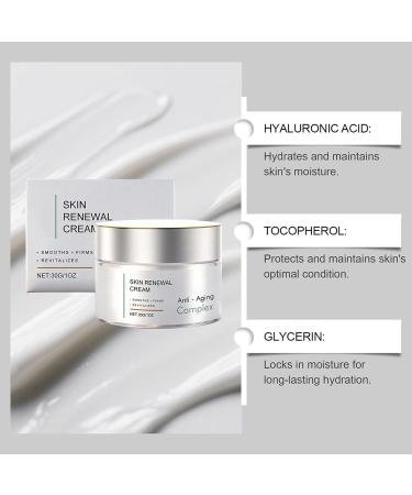  WJnflQN For Skin Care | 30g Nourishing Moisturizer | Daily Lotion to Brighten and Smooth Skin | For Night and Day Beauty Home and Travel Men and Women - Buy Online on GoSupps.com