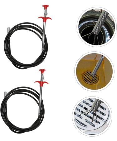 Veemoon Sewer Unblocker 2pcs - Bendable Hose Tool for Toilet & Drain Cleaning | Flexible Grabber Remover - Buy Online on GoSupps.com