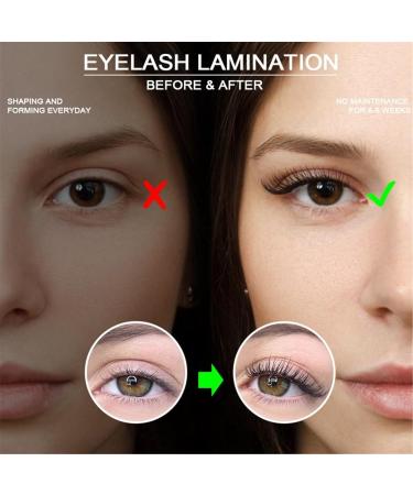 Lash Lift Kit & Brow Lamination Kit 2 in 1 Lash & Eyebrow Perm Kit with Brow Brush Semi-Permanent DIY Perm Kit for Lashes Brows for Home DIY Salon Result Lasts 6-8 Weeks #4 - Buy Online on GoSupps.com