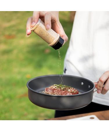 Odoland 14pcs Camping Cookware Set - Stainless Steel Utensils for Grilling, Backpacking, Picnic & BBQ - Portable Kit with Carry Case - Buy Online on GoSupps.com