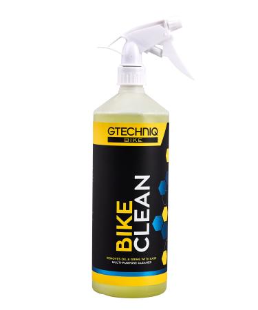 Gtechniq Bike Cleaner - Spray-On, Fast Acting Cleaner for Oil, Grease and Dirt Removal - Non-Toxic, Biodegradable Bike Cleaning Spray - 1L Can