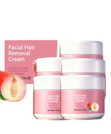 BRVLY Facial hair removal cream for women and men soothing and moisturizing cream for sensitive hair lip hair removal shaving cream/for women non-irritating for all skin types (5)