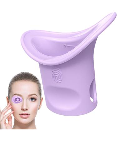 Eye Rinse Cup - Portable Eye Flush Kit Silicone Eye Washer | Eye Cleaner Cup with Scale Eye Bath for Eye Washing Refresh and Clean Tired Eyes Hixip Purple - Buy Online on GoSupps.com