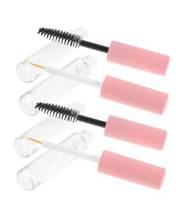 LALADEFIEE 4pcs Eyeliner Stick Makeup Containers Mascara Clear Transparent Empty Mascara Wand Balm The Pet