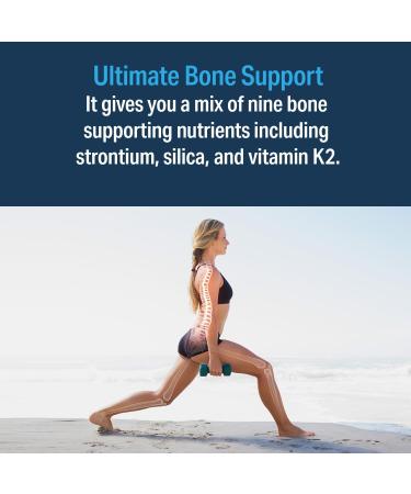 Advanced Bionutritionals Ultimate Bone Support Supplement, Strontium, Silica, Vitamin K2 and D3, Support Bone Health, Bone Strength, Non GMO, Gluten Free, Dairy Free, Soy Free, Vegan (60 Tablets) - Buy Online on GoSupps.com