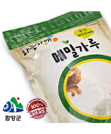 NongHyup Buckwheat Flour Memil Garu 500g/1.1 lb - All Natural Korean Wheat Powder, Gluten-Free & Vegan - Ideal for Pancakes - Buy Online on GoSupps.com