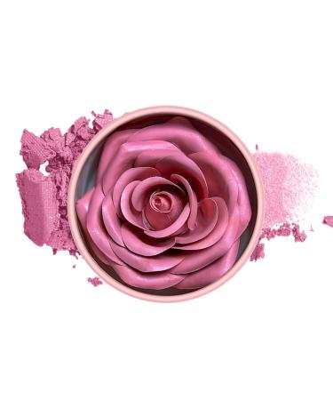 Rose Blush 3D Petal Inspired Face Powder Long Lasting Buildable Color Lightweight cheek makeup for feminine girls romantic party and evening event appearance