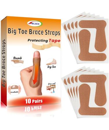 Rxuaw 10pcs Thumb Correction Patches Natural Ingredients Pain Relief Patches for Women Men Elder Kids Health Care Default - Buy Online on GoSupps.com