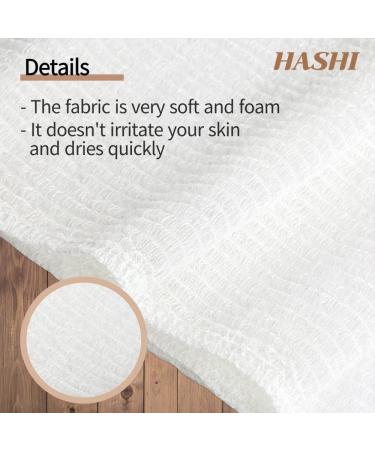 Korean Body Exfoliating Cloth for Sensitive Skin - Eco-Friendly Wash Scrubber for Clean Shower Towels - Loofah Scrub for Back - 11.4 x 38.2 Inches - Buy Online on GoSupps.com