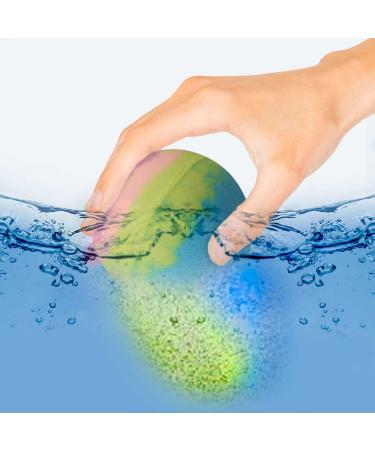 CRAZE INKEE Rainbow Bath Bombs - Set of 3 Scented Colorful Bath Bombs with Marshmallow Scent | Relaxing Spa Experience - Buy Online on GoSupps.com