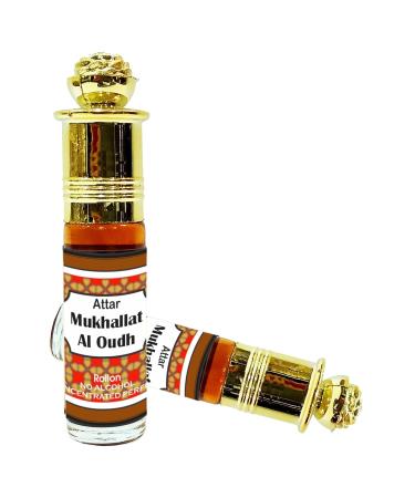 VEDA Attar Mukhallat Al Oudh Perfume Uae Fragrance for Men Long-Lasting 24 Hours