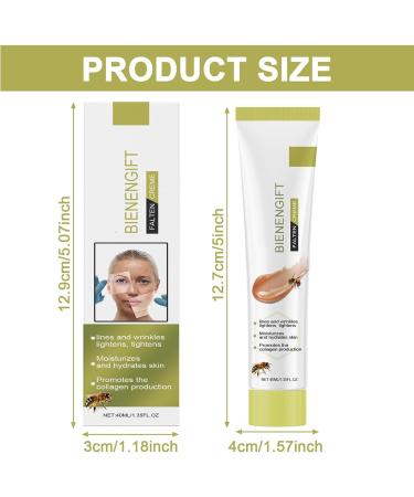 Sathychanpy Antiwrinkle cream with bee venom 40 ml Bee Venom Repair Creme for men and women moisturizing cream for face and neck firming the skin and reducing wrinkles and fine lines - Buy Online on GoSupps.com