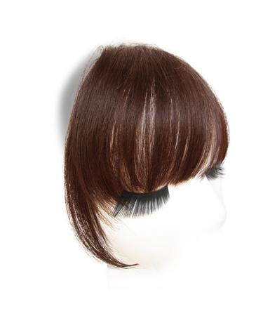 Remeehi human hair clip-in bangs hair extension straight bangs hairpiece for women