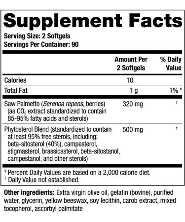 Theralogix Prostate SR Saw Palmetto & Beta-Sitosterol Supplement - 90 Day Supply | USA Made | NSF Certified - Buy Online on GoSupps.com