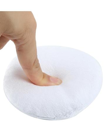 6-Pack Large 4.13" Powder Puffs - Soft Washable Velour Loose Powder Applicators for Body - Perfect for All Skin Types - Buy Online on GoSupps.com