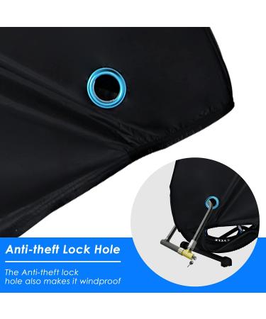 Outdoor Waterproof Asika Bike Cover with Lock Hole - Mountain Bike Protection - Buy Online on GoSupps.com