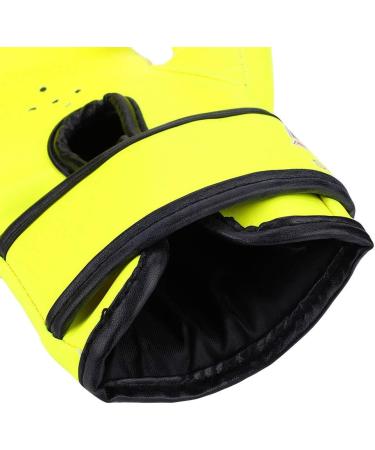 Breathable Boxing Gloves for Kids | High-Quality PU Leather | Ages 2-11 | Ideal for Boxing Muay Thai & Combat Training - Yellow - Buy Online on GoSupps.com