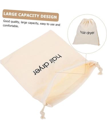 Didiseaon Bag Travel Hair Inch Guest Organizer Tools Dryer Room by Cover All Home Modeling Styling and 33x30cm Beige - Buy Online on GoSupps.com