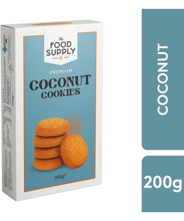 Cookies 200g - Pistachio Almond Cashew Dry fruit Fruit Jam - Variety Luxury Biscuits - Delicate biscuits for family and friends The Food Supply (Coconut Cookies Pack of 1) Coconut Cookies Pack of 1 - Buy Online on GoSupps.com