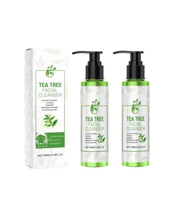 Gel Nettoyant L'huile D'arbre Th Nettoyant Visage R gulateur De S bum - Gel Nettoyant Doux Et Hydratant For Une Peau Nette