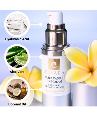Eavara Cleanser Eye Cream and Tallow Balm for Skin Organic Skincare Trio with Activated Charcoal Coconut Oil Jojoba Oil Manuka Honey and Grass-Fed Tallow Gently Purifies & Soothes Under Eyes - Buy Online on GoSupps.com