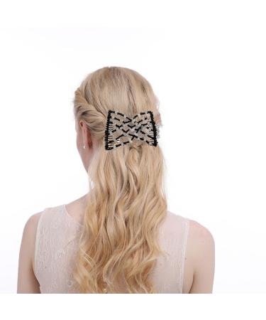 ZKSXOA Hair Comb with Elastic Pearls - 4 Piece Stretchy Hair Accessories for Women & Girls - Buy Online on GoSupps.com