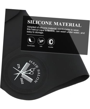 Ipetboom Hair Cutting Mat & Silicone Bib Shawl - Durable Hair Color Neck Shield for Easy Haircuts & Dyeing - 36x22 CM - Buy Online on GoSupps.com
